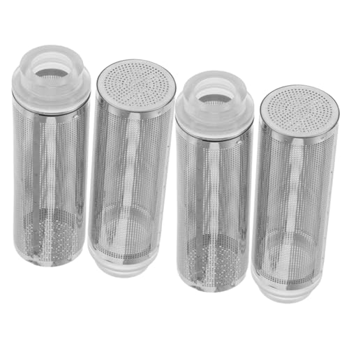 Milisten 4 Stück Edelstahl Aquarium Filter Schutz mit Feinem Mesh Ansaugschutz für Garnelen und Kleine Fische Einsetzbar für Klares Wasser und Filtration in Fisch Garnelenaquarien Milisten 4 Stück Edelstahl Aquarium Filter Schutz mit Feinem Mesh Ansaugschutz für Garnelen und Kleine Fische Einsetzbar für Klares Wasser und Filtration in Fisch Garnelenaquarien von Milisten