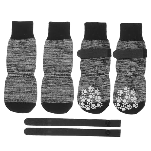 Milisten Warme Haustiersocken Für Hunde 4er-Pack Hundesocken Nicht Aus Baumwolle Haustierschuhe Für Entzückende Haustiersocken Milisten Warme Haustiersocken Für Hunde 4er-Pack Hundesocken Nicht Aus Baumwolle Haustierschuhe Für Entzückende Haustiersocken von Milisten