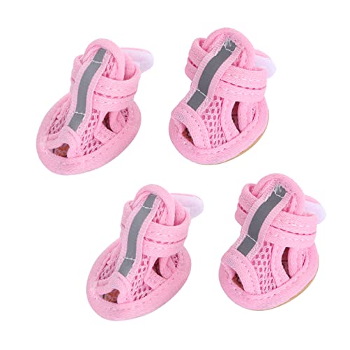 Milisten Haustierschuhe für Hundesandalen 5 Größen Mesh-Material Hundestiefel für Haustierbedarf - Turnschuhe Milisten Haustierschuhe für Hundesandalen 5 Größen Mesh-Material Hundestiefel für Haustierbedarf - Turnschuhe von Milisten