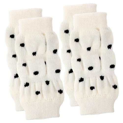 Milisten 4 Stück Hundesocken für Hunde Beinschutz für Hunde rutschfeste Hundesocken Pfotenschutz für Kleine und Große für Drinnen und Draußen von Milisten