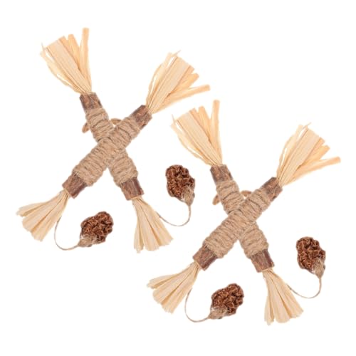 Milisten Katzenset 4er-Pack Kätzchen-beißspielzeug Für Hauskatzen Katzenspielzeug Katzen-backenzahnstäbchen Katzenleckerli-Spielzeug Milisten Katzenset 4er-Pack Kätzchen-beißspielzeug Für Hauskatzen Katzenspielzeug Katzen-backenzahnstäbchen Katzenleckerli-Spielzeug von Milisten