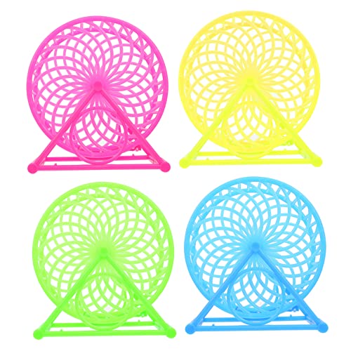 Milisten Pet Plaything 4 Stück Hamster Laufrad Übungsrad Für Kleintiere Sicheres No-kau- Für Tierhandlungen Milisten Pet Plaything 4 Stück Hamster Laufrad Übungsrad Für Kleintiere Sicheres No-kau- Für Tierhandlungen von Milisten