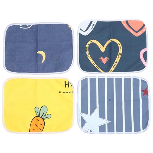 Milisten 4stücke Käfigeinlage Für Meerschweinchen Und Waschbar Für Kleintiere Wie Hamster Ratten Und Frettchen Als Schlafunterlage Oder Trainingsmatte Geeignet von Milisten