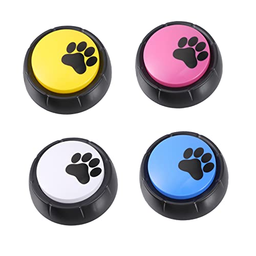 Milisten 4 Stück Pet-Training-Schaltfläche Mini- für Haustiere Hundeklicker Haustier-Trainingsknopf Haustier-Kommunikationsknopf Haustiere abs Haustiere Milisten 4 Stück Pet-Training-Schaltfläche Mini- für Haustiere Hundeklicker Haustier-Trainingsknopf Haustier-Kommunikationsknopf Haustiere abs Haustiere von Milisten