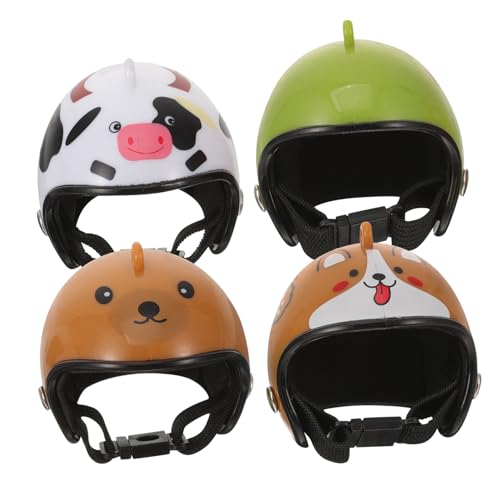 Milisten 4 Stück Puppenhaushelm ausgestopfter Tierhelm Hühnerhelme Kopfschutz für Vögel kreativer Hühnerhelm Hühner Helm Mini Hühnerschutzhelm Haustier Helm Hut für Huhn Kleiner Helm Eisen Milisten 4 Stück Puppenhaushelm ausgestopfter Tierhelm Hühnerhelme Kopfschutz für Vögel kreativer Hühnerhelm Hühner Helm Mini Hühnerschutzhelm Haustier Helm Hut für Huhn Kleiner Helm Eisen von Milisten