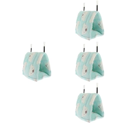 Milisten 4 Stücke Luxuriöse Eichhörnchen Bett Hamster Nest Weiche Baumwolle Für Hamster Bunny Chinchilla Haustier Ruhebereich von Milisten