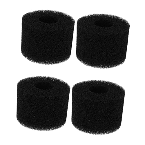 Milisten 4 Stück Schwimmbad Filter Baumwolle Poolreinigungsschwamm Zylinderfilterschwamm Schwämme Zum Reinigen Filterzubehör Aquariumschwamm Schaumschwamm Badfilter Poolschwamm Black Milisten 4 Stück Schwimmbad Filter Baumwolle Poolreinigungsschwamm Zylinderfilterschwamm Schwämme Zum Reinigen Filterzubehör Aquariumschwamm Schaumschwamm Badfilter Poolschwamm Black von Milisten