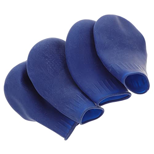 Milisten 4 Stück Stiefel Für Hunde Hundeschuhe Stiefeletten Hündchen-Regenstiefel Hundestiefel Haustierbedarf Hund Galoschen Wanderschuhe Für Hunde rutschfeste Hundesocken Abdeckung Blue Milisten 4 Stück Stiefel Für Hunde Hundeschuhe Stiefeletten Hündchen-Regenstiefel Hundestiefel Haustierbedarf Hund Galoschen Wanderschuhe Für Hunde rutschfeste Hundesocken Abdeckung Blue von Milisten