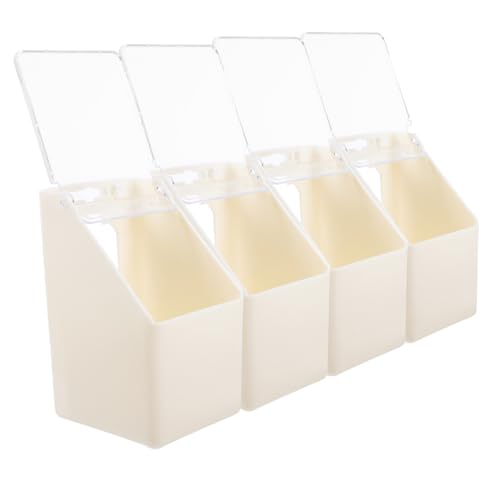 Milisten 4stücke Multifunktionale Taubenfütterstation Mit Deckel Praktische Einzel-Loch-hängeschale Für Futter Und Wasser Robuste Und Wiederverwendbare Futterbox Für Vögel Beige Milisten 4stücke Multifunktionale Taubenfütterstation Mit Deckel Praktische Einzel-Loch-hängeschale Für Futter Und Wasser Robuste Und Wiederverwendbare Futterbox Für Vögel Beige von Milisten