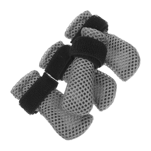 Milisten 4 Stück Weiche Katzen-Booties mit Rutschfestem Design Kratzfest Atmungsaktiv und Warm für Baden Füttern Medikamentengabe Pflegeschutz Nagelpflege Schutzschuhe für Katzen und Kleine Milisten 4 Stück Weiche Katzen-Booties mit Rutschfestem Design Kratzfest Atmungsaktiv und Warm für Baden Füttern Medikamentengabe Pflegeschutz Nagelpflege Schutzschuhe für Katzen und Kleine von Milisten