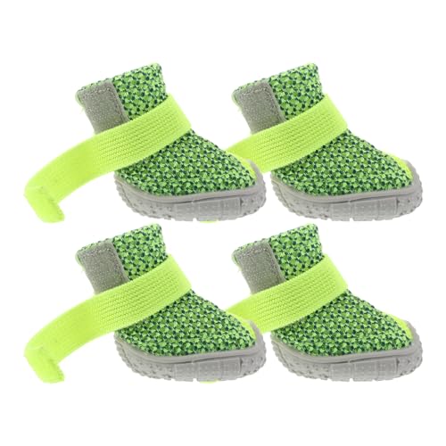 Milisten 4-teilige Hunde-Spazierschuhe: rutschfeste, atmungsaktive Haustier-Sneaker – Ganzjahres-Welpenschuhe für Outdoor-Aktivitäten und tägliche Milisten 4-teilige Hunde-Spazierschuhe: rutschfeste, atmungsaktive Haustier-Sneaker – Ganzjahres-Welpenschuhe für Outdoor-Aktivitäten und tägliche von Milisten