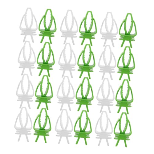 Milisten 40 Stück Teiliges Parrot Cage Hanging Accessory Multifunktionale Vogel Futterklammern Obst Gemüsehalter Clips für Papageien Vogel Snack Halterung mit Aufhängevorrichtung für von Milisten