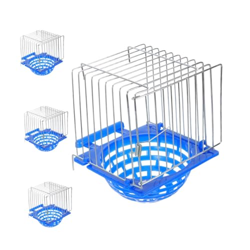 Milisten 4pcs Praktische Vogelbegleitschachtel Warmes Vogel Zum Züchtung Von Stylish Design Für Home Bird Nisting Box Mit Kokosfaser von Milisten
