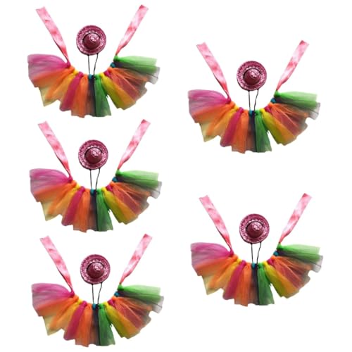 Milisten 5 Sätze Eidechsenkleid Kleidung Verkleiden Sich Kleidungsstück Bartagamenhut Haustier Hochzeitskleid Minikleid Accessoires Für Bartagamen Gittergewebe Colorful Milisten 5 Sätze Eidechsenkleid Kleidung Verkleiden Sich Kleidungsstück Bartagamenhut Haustier Hochzeitskleid Minikleid Accessoires Für Bartagamen Gittergewebe Colorful von Milisten