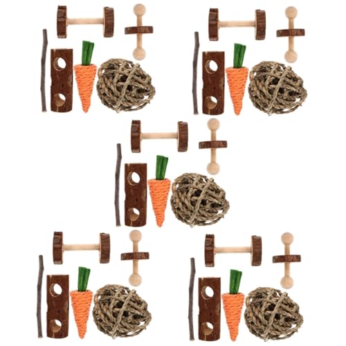 Milisten 5 Sätze hölzern kleines Tierspielzeug Papageien, die Spielzeug kauen Kaninchenspielzeug Hamster Spielzeug Spielzeuge Hasenspielzeug Kauspielzeug für Kaninchen Hasenkauspielzeug Milisten 5 Sätze hölzern kleines Tierspielzeug Papageien, die Spielzeug kauen Kaninchenspielzeug Hamster Spielzeug Spielzeuge Hasenspielzeug Kauspielzeug für Kaninchen Hasenkauspielzeug von Milisten