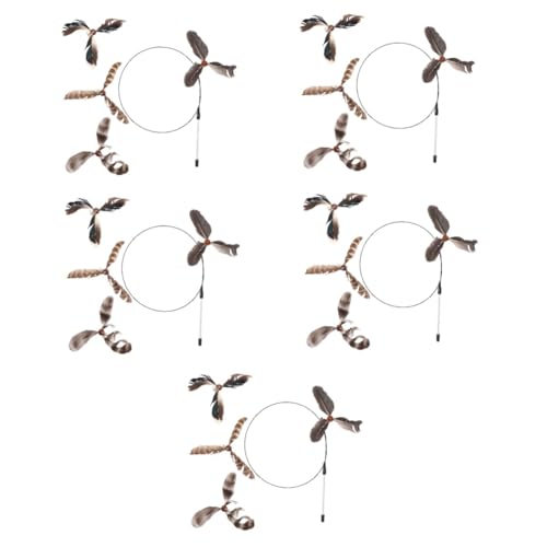 Milisten 5 Sätze Katze lustiges Stick-Katzenspielzeug Katzenübung Katzenlaufrad für Hauskatzen interaktives katzenspielzeug Interactive cat Toy Spielzeuge Kätzchen Spielzeug Zauberstab Pole Milisten 5 Sätze Katze lustiges Stick-Katzenspielzeug Katzenübung Katzenlaufrad für Hauskatzen interaktives katzenspielzeug Interactive cat Toy Spielzeuge Kätzchen Spielzeug Zauberstab Pole von Milisten