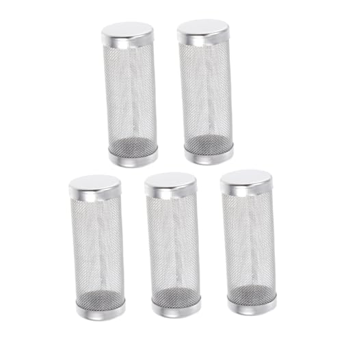 Milisten 5 Stück Edelstahl Filter Mesh Schutz Aquarium Filternetz mit Innendurchmesser für Fischbecken Einlass Zuverlässiger Schutz für Fisch und Garnelen Einfache Reinigung Milisten 5 Stück Edelstahl Filter Mesh Schutz Aquarium Filternetz mit Innendurchmesser für Fischbecken Einlass Zuverlässiger Schutz für Fisch und Garnelen Einfache Reinigung von Milisten