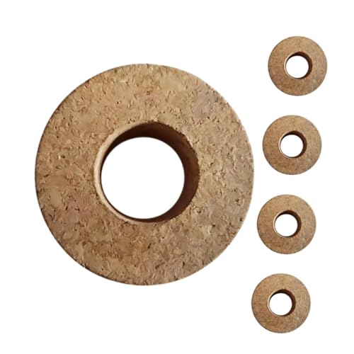 Milisten 5 Stück Hydrokultur Vasenkappen Vasen Holzdeckel Mit Mittelloch Holzdeckel Für Glas Kleine Hydrokulturvase Holzdeckel Für Hydrokulturgläser Tischpflanzgefäß von Milisten