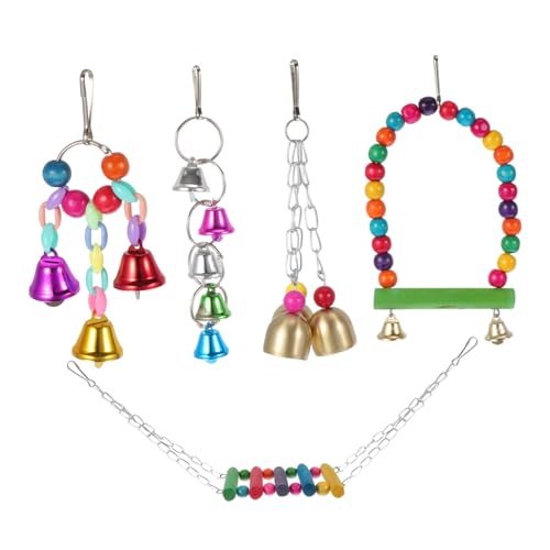 Milisten Lustiges Papageien-beißspielzeug-Set 5-teilig Kreatives Vogel-papagei-Spielzeug Tragen Milisten Lustiges Papageien-beißspielzeug-Set 5-teilig Kreatives Vogel-papagei-Spielzeug Tragen von Milisten