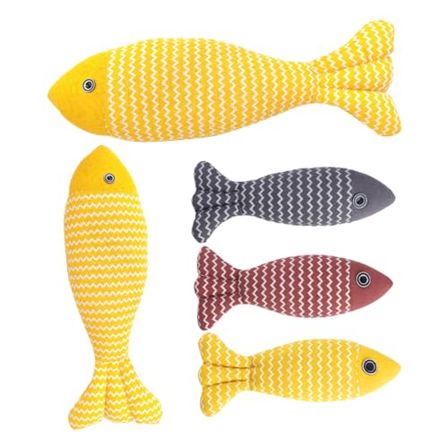 Milisten 5stücke Katzenminze Fischspielzeuge Realistische Katzenfischform Interaktive Kissen Für Katzen Langlebige Kauspielzeuge Für Drinnen Für Kätzchen Zahnpflege Milisten 5stücke Katzenminze Fischspielzeuge Realistische Katzenfischform Interaktive Kissen Für Katzen Langlebige Kauspielzeuge Für Drinnen Für Kätzchen Zahnpflege von Milisten