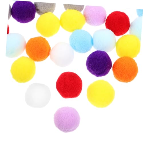 Milisten 50 Stück Bunte Plüschbälle Katzen Leicht Interaktives Katzenspielzeug Für Drinnen Dauerhaft Und Geräuscharm Milisten 50 Stück Bunte Plüschbälle Katzen Leicht Interaktives Katzenspielzeug Für Drinnen Dauerhaft Und Geräuscharm von Milisten