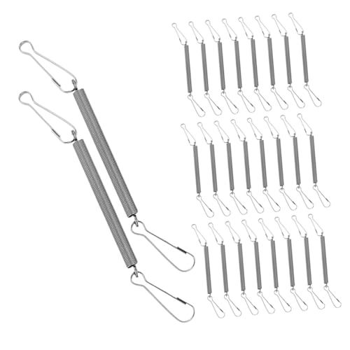 Milisten 50 Stück Edelstahl Federclips für Kleintier Trinkflaschen Rostfreie Befestigungshaken für Kaninchen Hamster Meerschweinchen Käfige Platzsparend Wetterbeständig Vielseitig Milisten 50 Stück Edelstahl Federclips für Kleintier Trinkflaschen Rostfreie Befestigungshaken für Kaninchen Hamster Meerschweinchen Käfige Platzsparend Wetterbeständig Vielseitig von Milisten