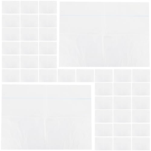 Milisten 50 Stücke Einweg Käfigeinlagen für Kaninchen Kunststoff Liner für Haustierkäfige Auslaufsicher und Bequem für Kleintiere Wie Hamster und Meerschweinchen von Milisten