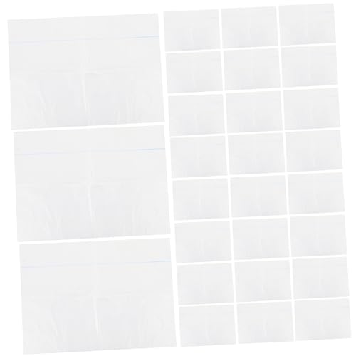 Milisten 50 Stück Kaninchenkäfig Einlagen wasserdichte Einweg Kunststoffunterlagen für Kleintiere Geeignet für Hamster Meerschweinchen und von Milisten