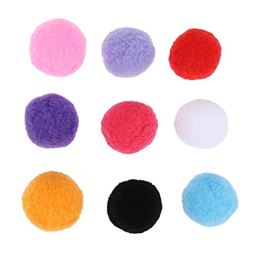 Milisten 50stücke Pompons Flauschige Bälle Für Basteln Dekorationen DIY-projekte Partys Geschenke Gemischte Farben von Milisten