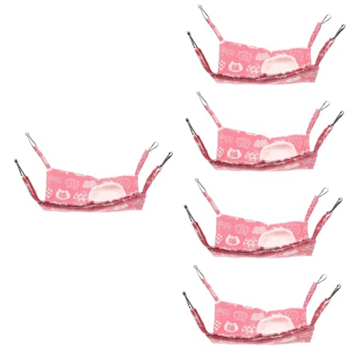 Milisten 5St Hamster Hängematte Hamster-Hängematten-Spielzeug Hasenspielzeug Kleintier Schlafplatz Hamsternest Meerschweinchenbett aufhängen warme Hamsterhängematte arktischer Samt Milisten 5St Hamster Hängematte Hamster-Hängematten-Spielzeug Hasenspielzeug Kleintier Schlafplatz Hamsternest Meerschweinchenbett aufhängen warme Hamsterhängematte arktischer Samt von Milisten