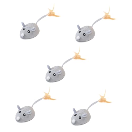 Milisten 5 Stücke Elektronische Mäuse Spielzeug Für Indoor Katzen Roboter Scrunching Funktion Interaktive Katze Spielzeug Milisten 5 Stücke Elektronische Mäuse Spielzeug Für Indoor Katzen Roboter Scrunching Funktion Interaktive Katze Spielzeug von Milisten