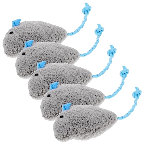 Milisten 5St lustiges Kätzchenspielzeug Katzen Spielzeug cat Toys cat Accessories Katzen Fanartikel Plüschtiere interessantes Leckerli-Spielzeug Kompaktes Katzenspielzeug Mäuse für Katzen Milisten 5St lustiges Kätzchenspielzeug Katzen Spielzeug cat Toys cat Accessories Katzen Fanartikel Plüschtiere interessantes Leckerli-Spielzeug Kompaktes Katzenspielzeug Mäuse für Katzen von Milisten
