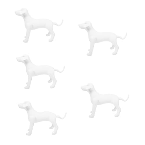 Milisten 5St Haustierbekleidungsmodell Ausstellungsstand für Hundekleidung Hundeschaufensterpuppen Haustiere Showregal Haustier-Skulptur Bühnenstütze aufblasbarer Hund PVC von Milisten