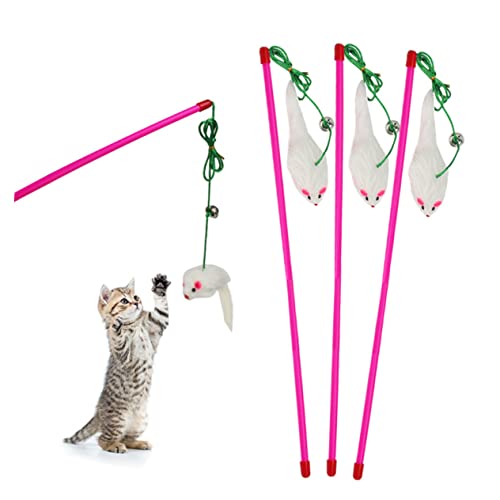 Milisten 5st Katze- -Spielzeug Flauschige Kuscheltiere Kätzchen Spielzeug Katzen-Teaser Katzenspielzeug Zauberstab Spielzeug Für Katzen Und Mäuse Plüschtiere Spielzeug Für Kätzchen Milisten 5st Katze- -Spielzeug Flauschige Kuscheltiere Kätzchen Spielzeug Katzen-Teaser Katzenspielzeug Zauberstab Spielzeug Für Katzen Und Mäuse Plüschtiere Spielzeug Für Kätzchen von Milisten