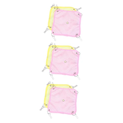 Milisten 6 STK Hamsterwiege Kaninchenspielzeug Chinchilla-Spielzeug Hängematte für Hamster Frettchen Hängematte haustierbett pet Bed petbett Haustier-Hängemattenbett Haustier hängendes Bett Milisten 6 STK Hamsterwiege Kaninchenspielzeug Chinchilla-Spielzeug Hängematte für Hamster Frettchen Hängematte haustierbett pet Bed petbett Haustier-Hängemattenbett Haustier hängendes Bett von Milisten