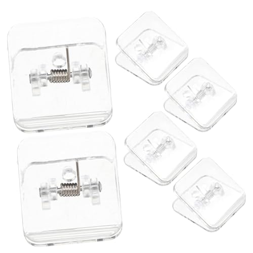 Milisten 6stücke Halter Für Hundetoilettentabletts Innenbereich Welpen-Trainings-Pads Zubehör Klebepadhalter Für -Pads Töpfchentraining Für Hunde Transparente Wandhalterung von Milisten