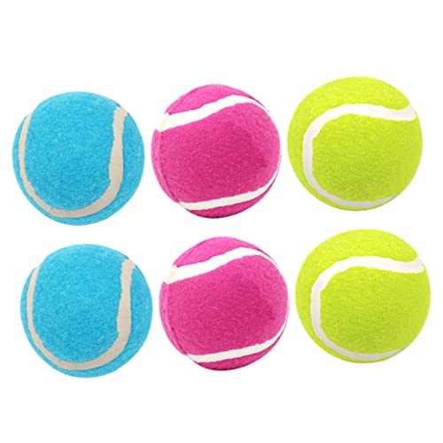 Milisten 6 Stück Tennisspielzeug Hundebälle Unzerstörbares Für Welpen Tennisbälle Für Hunde Hundespielzeug Unzerstörbares Ballspielzeug Für Draußen Hundespielzeug Für Kleine Hunde Milisten 6 Stück Tennisspielzeug Hundebälle Unzerstörbares Für Welpen Tennisbälle Für Hunde Hundespielzeug Unzerstörbares Ballspielzeug Für Draußen Hundespielzeug Für Kleine Hunde von Milisten