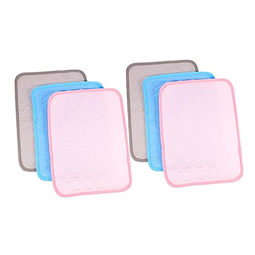 Milisten 6 Stück Trainingsmatte für Haustiere hamsterzubehör Hamster zubehör Kleintierbodenmatte haustierfeldbett Tierbettmatte kühlende Pads für Haustiere Kühlkissen Kühlmatte Stoff Milisten 6 Stück Trainingsmatte für Haustiere hamsterzubehör Hamster zubehör Kleintierbodenmatte haustierfeldbett Tierbettmatte kühlende Pads für Haustiere Kühlkissen Kühlmatte Stoff von Milisten