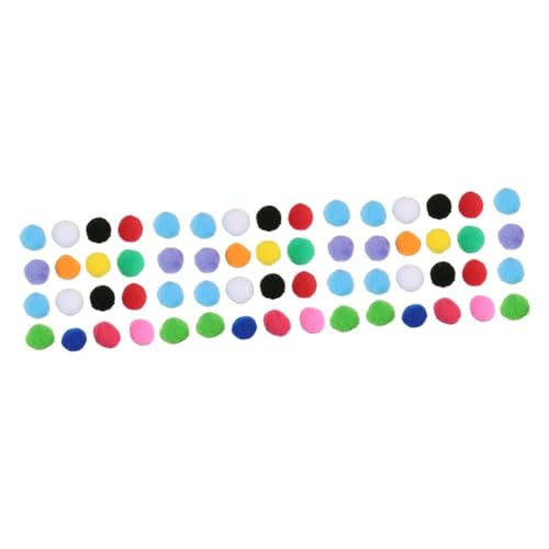 Milisten Pom Poms Craft Katzenball Stoff 60 Stück Flauschige Bälle Zum Basteln Flauschiger Dekorationen Milisten Pom Poms Craft Katzenball Stoff 60 Stück Flauschige Bälle Zum Basteln Flauschiger Dekorationen von Milisten