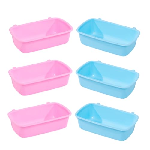Milisten Hamster-futternapf-Set 6-teilig Wassernäpfe Für Kleintiere Für Chinchilla Ratte Meerschweinchen Pp-Material Leicht Zu Verstauen / Milisten Hamster-futternapf-Set 6-teilig Wassernäpfe Für Kleintiere Für Chinchilla Ratte Meerschweinchen Pp-Material Leicht Zu Verstauen / von Milisten