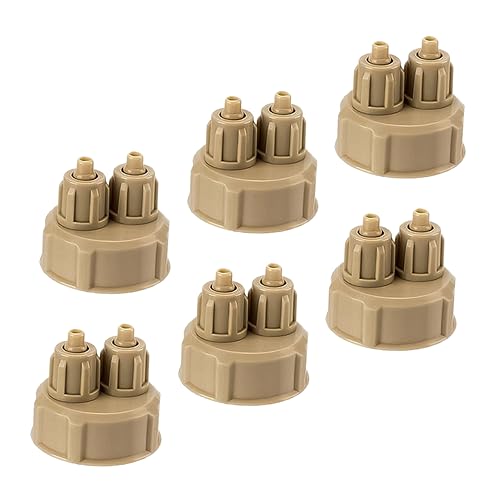 Milisten 6st Reaktor Selber Bauen Co2-kapseln Kohlenstoff Monoxid Diffusor Aquarium-DIY-generatorkappe Tülle Pumpe Kohlendioxid-flaschenverschlüsse Luft Kork Technischer Abs-Kunststoff Grey Milisten 6st Reaktor Selber Bauen Co2-kapseln Kohlenstoff Monoxid Diffusor Aquarium-DIY-generatorkappe Tülle Pumpe Kohlendioxid-flaschenverschlüsse Luft Kork Technischer Abs-Kunststoff Grey von Milisten