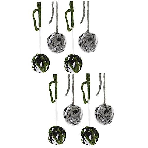 Milisten 8 STK Wollknäuel Kratzball Für Katze Bälle Für Katzenboden Kätzchen Spielzeug Katzenkratzspielzeug Für Drinnen Kätzchen Liefert Kratzball Für Kätzchen Spielzeuge Garn Haushalt Milisten 8 STK Wollknäuel Kratzball Für Katze Bälle Für Katzenboden Kätzchen Spielzeug Katzenkratzspielzeug Für Drinnen Kätzchen Liefert Kratzball Für Kätzchen Spielzeuge Garn Haushalt von Milisten