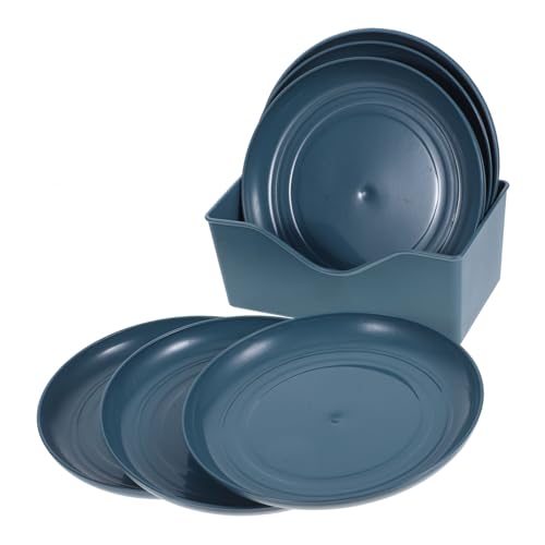 Milisten 8stücke Teiliges Set Katzenfutter-Schalen Mit Stabilem Sockel Blauer Futternapf Für Kleine Katzen Und Kätzchen Für Nass Und Trockenfutter rutschfest Und Komfortabel Für Milisten 8stücke Teiliges Set Katzenfutter-Schalen Mit Stabilem Sockel Blauer Futternapf Für Kleine Katzen Und Kätzchen Für Nass Und Trockenfutter rutschfest Und Komfortabel Für von Milisten