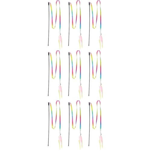 Milisten 3sets Interaktives Katzenspielzeug Zum Necken Für Katzen Einzigartige Stile Stick Fun Indoor-Spielzeug 3pcs * 3 Milisten 3sets Interaktives Katzenspielzeug Zum Necken Für Katzen Einzigartige Stile Stick Fun Indoor-Spielzeug 3pcs * 3 von Milisten