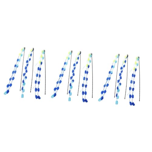 Milisten 9 STK Katzen-Teaser Spielzeuge Katzenbedarf Neckstäbe Für Kätzchen Teaser-zauberstab-Spielzeug Katzenspielzeug Zur Bereicherung Haustier Plastik Die Klingel Milisten 9 STK Katzen-Teaser Spielzeuge Katzenbedarf Neckstäbe Für Kätzchen Teaser-zauberstab-Spielzeug Katzenspielzeug Zur Bereicherung Haustier Plastik Die Klingel von Milisten