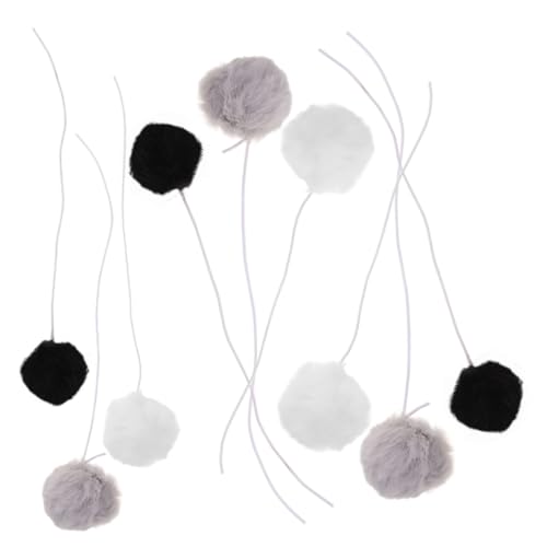 Milisten 9st Katzenkratzbaum-plüschball Indoor- Neckende Spielzeuge Spielbälle Kugelspielzeug Kätzchen Katzenspielzeug Für Haustiere Seilspielzeug Bommel Milisten 9st Katzenkratzbaum-plüschball Indoor- Neckende Spielzeuge Spielbälle Kugelspielzeug Kätzchen Katzenspielzeug Für Haustiere Seilspielzeug Bommel von Milisten