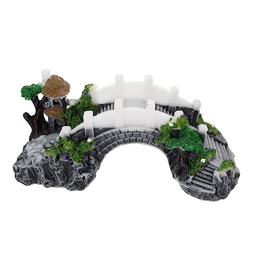 Milisten Aquarium-landschaftsbau-brücke Zubehör Für Aquarien Realistisch Für Schildkrötenbecken Brücke Miniatur Groß Fischtankdekoration Reptilienhaut Versteck Reptiliendekor Harz Milisten Aquarium-landschaftsbau-brücke Zubehör Für Aquarien Realistisch Für Schildkrötenbecken Brücke Miniatur Groß Fischtankdekoration Reptilienhaut Versteck Reptiliendekor Harz von Milisten