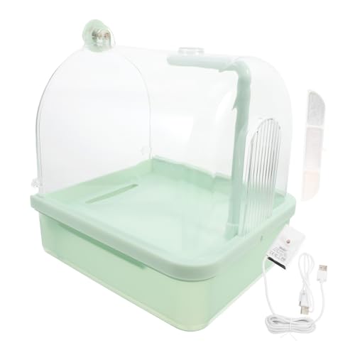 Milisten Automatische Badewanne „papagei“. Vogelkäfig Badewanne Für Haustiere Jaulas Große Vogeltränke Für Käfig Vogelwanne Papageienbad Für Käfig Haustierbad Vogelhaus Light Green Abs Milisten Automatische Badewanne „papagei“. Vogelkäfig Badewanne Für Haustiere Jaulas Große Vogeltränke Für Käfig Vogelwanne Papageienbad Für Käfig Haustierbad Vogelhaus Light Green Abs von Milisten