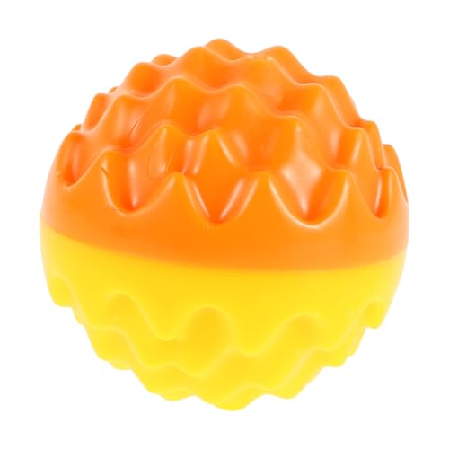Milisten Kauball-Spielzeug Für Kleine Hunde Quietschender Ball Mit Leckerli-Funktion Interaktives Kauspielzeug Für Welpen Und Zahnen Robustes Hundespielzeug Für Drinnen Und Draußen von Milisten