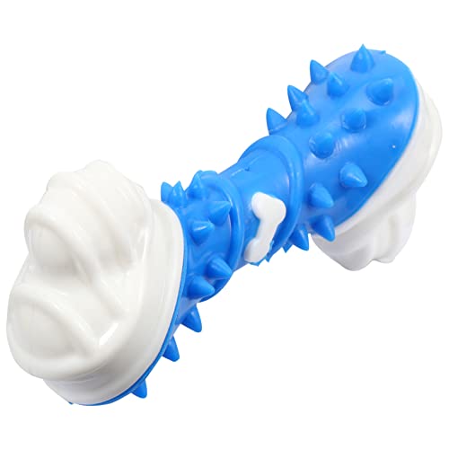 Milisten Beißfestes Kauspielzeug aus TPR Langlebiger Knochenförmiger Hundespielzeug zur Zahnpflege Beißresistent und Zahnreinigend Geeignet für Kleine und Große Hunde Interaktives Milisten Beißfestes Kauspielzeug aus TPR Langlebiger Knochenförmiger Hundespielzeug zur Zahnpflege Beißresistent und Zahnreinigend Geeignet für Kleine und Große Hunde Interaktives von Milisten